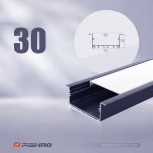 پروفیل لبه دار کد 30